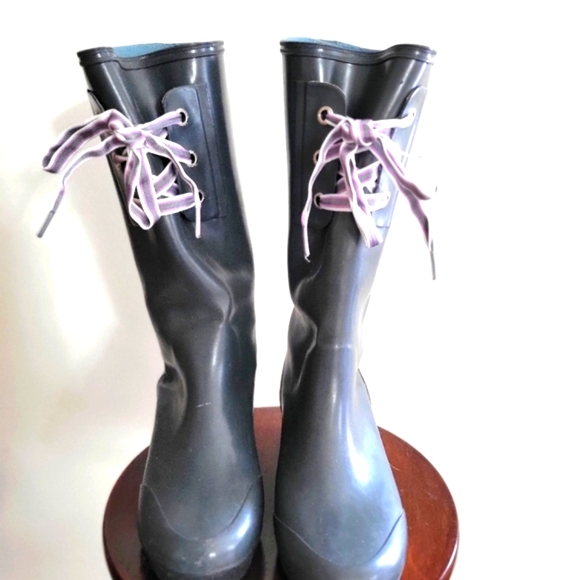 Sperry Shoes Sperry Wedgeheeled Rain Boots Poshmark